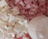 A picture of step 1 of White cannelloni.