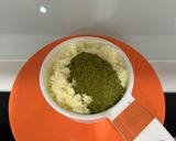Hình bước làm 2 của món Bánh Mì Trà Xanh Matcha
