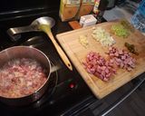 A picture of step 2 of Lucky New Year's Black Eyed Pea Stew.