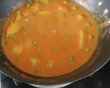 ஆலூ மட்டர் மசாலா கிரேவி (Aloo mattar gravy) ரெசிபி ஸ்டேப் 6 புகைப்படம்