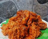 Foto langkah ke 5 dari resep Ayam crispy spicy bbq sauce.