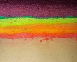 Foto langkah ke 8 dari resep Mini Rainbow Roll Cake.