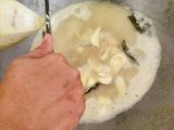 "Daun Singkong dan Jantung Pisang Masak Santan"