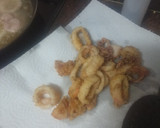 Foto del paso 6 de la receta: Calamares y papas fritas con salsa brava asada