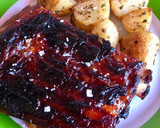 Foto del paso 6 de la receta: Costillar de cerdo al horno con salsa barbacoa