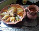 A picture of step 7 of Friday Couscous (Vegetable and Chicken Couscous).