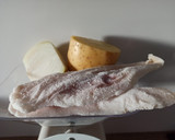 Foto del paso 1 de la receta: Hamburguesa de merluza con patata (BLW)