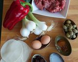 A picture of step 1 of Juicy Beef Empanadas.