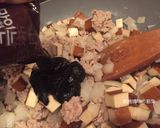 A picture of step 7 of Korean Jajangmyeon (Black Bean Noodles).