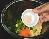 A picture of step 2 of Egg Mayo Sandwich | Snack Recipe | Egg Sandwich without toaster.