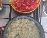 1953. Egyszerű gyors virslis rizses lecsó ! recept fázis 1 fotója