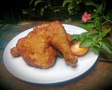 Foto langkah ke 7 dari resep Ayam goreng bumbu kuning.