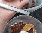 Foto del paso 3 de la receta Tarta mousse de galletas Príncipe y té con leche