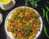 A picture of step 7 of Jowar Flour Khichu OR Sorghum Flour Porridge.