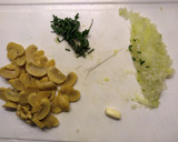 Foto del paso 1 de la receta: Tallarines a la crema con champiñones