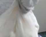 A picture of step 2 of Khajoor chena mithai.