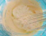 A picture of step 2 of Vanilla cake.