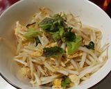 รูปขั้นตอนการทำที่ 4 ของ ไข่เจียวถั่วเพาะ(ถั่วงอก)