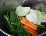 A picture of step 2 of Corn Couscous with Vegetables.