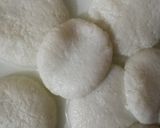A picture of step 3 of Ras Malai.