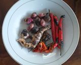 Foto langkah ke 1 dari resep Gejos Ikan Mas / Gejos Lauk Emas.
