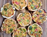 Foto del paso 10 de la receta: Tartitas crocantes de verdura y queso muzzarella