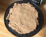 A picture of step 3 of Low Carb (Keto- Friendly) Fiber Waffle Pancakes.