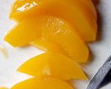 Foto del paso 2 de la receta: Omelette de duraznos🍑