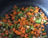 A picture of step 8 of Mixed fried rice.