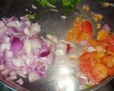 A picture of step 3 of Peanut poha.