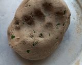 A picture of step 1 of Garlic Masala Rotlo With French Beans Subji (Gujarati).