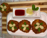 உருளைக்கிழங்கு பறவை கூடு கட்லெட் / potato bird nest cutlet (Urulaikilanku cutlet recipe in tamil) ரெசிபி ஸ்டேப் 11 புகைப்படம்