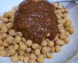 A picture of step 3 of Chana chat.
