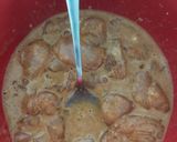 A picture of step 1 of Chicken Fried Rice with Chicken Manchurian.