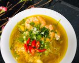 Hình bước làm 3 của món Bún cá Châu Đốc