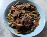 Une image de l'étape 7 de Tajine d'agneau aux haricots verts.
