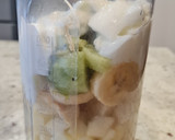 Foto del paso 2 de la receta: Papilla de manzana, kiwi y plátano