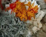 Foto langkah ke 2 dari resep Botok Udang Tahu.