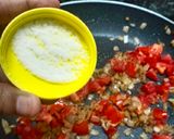 A picture of step 4 of Cabbage Sabzi.