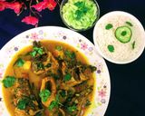 A picture of step 6 of Fish Curry.