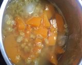 Foto del paso 2 de la receta Crema de calabaza y lenteja