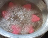 रोज़ रसगुल्ला हार्ट शेप में(Rose rasgulla heart shape me recipe in Hindi) रेसिपी चरण 4 फोटो
