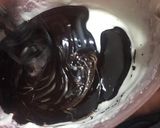A picture of step 3 of Chocolate fudge brownie.