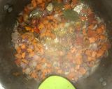 A picture of step 5 of Masala rice.