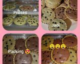 Foto langkah ke 5 dari resep Pie Brownis coklat & matcha.