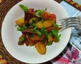 Foto del paso 3 de la receta Robellones al horno con  patatas y Agua de mar