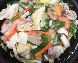 簡易韓式海鮮煎餅的食譜步驟2照片