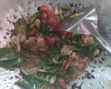 Foto langkah ke 3 dari resep Lodeh tempe lombok ijo kuah susu.
