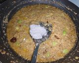 Gambar langkah 4 resipi Sambal petai bilis tempoyak.