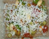 A picture of step 5 of Veg-peanut sandwich.